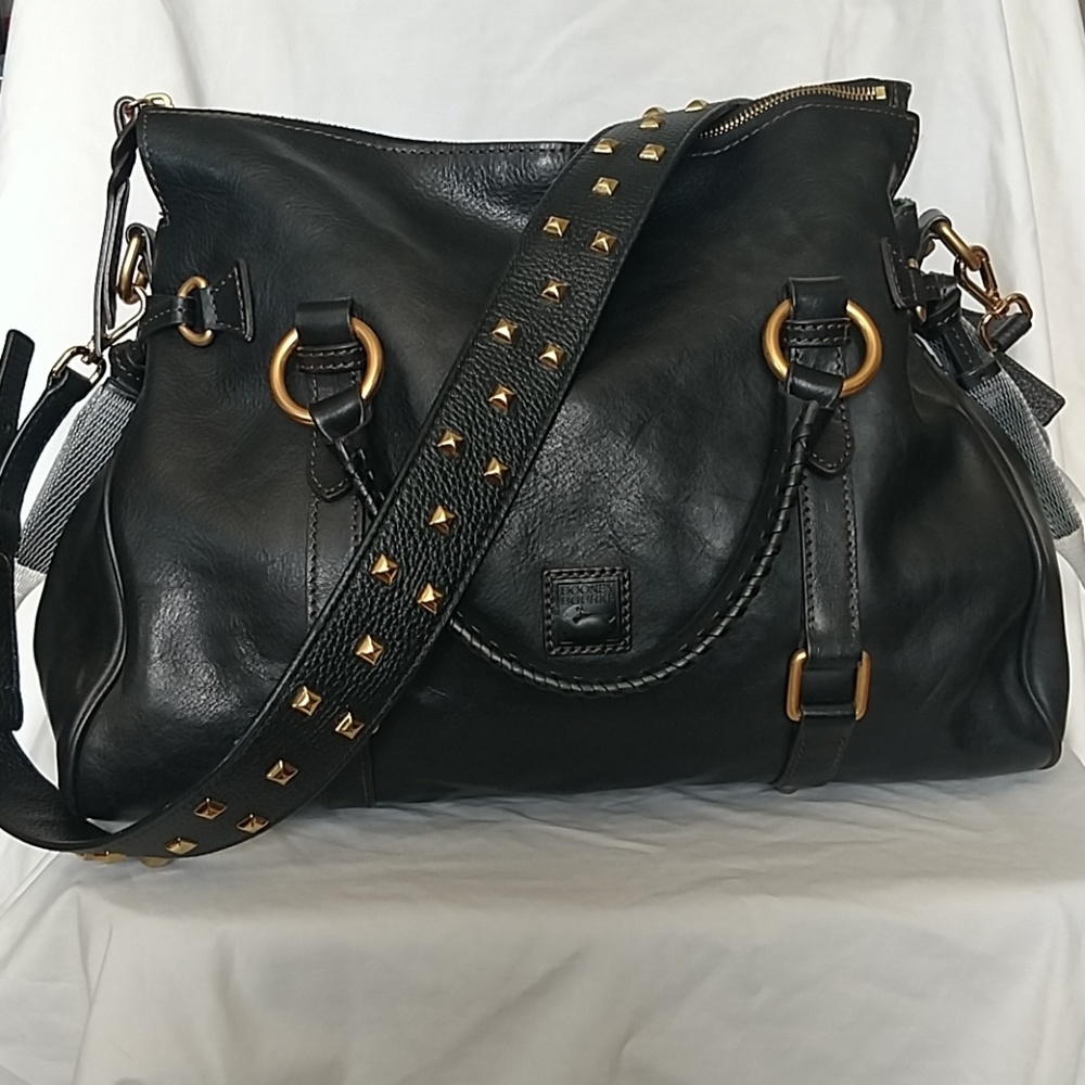 Dooney and Bourke sm FLORENTINE satchel BLACK